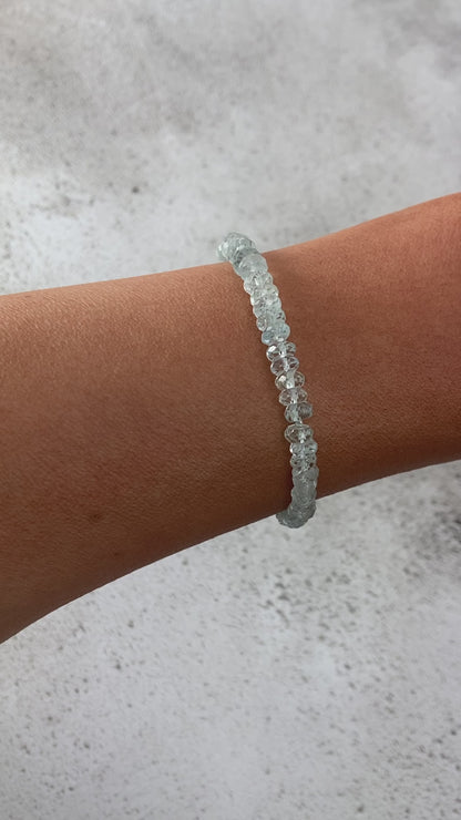 Aquamarine Gemstone Bracelet