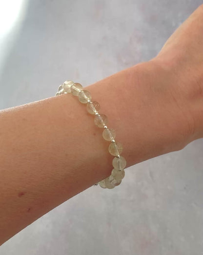 Lemon Quartz Gemstone Bracelet