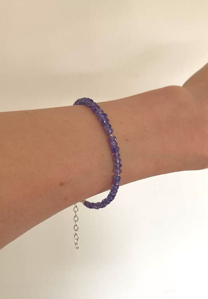 Tanzanite Gemstone Bracelet (AA Grade)